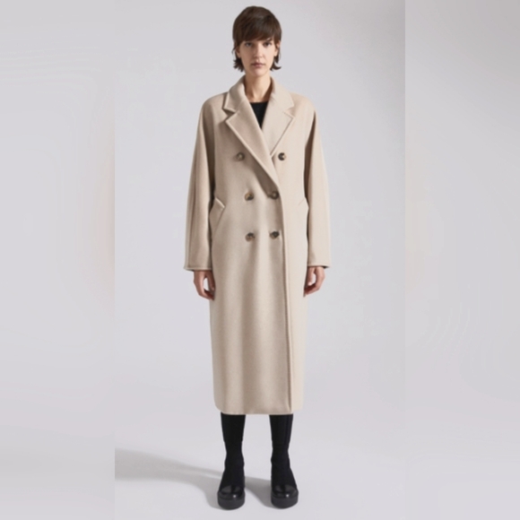 Authentic Maxmara madame 101801 coat sz 2 - Picture 10 of 12